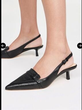 L’AGANCE Brigitte Li Slingback Heels